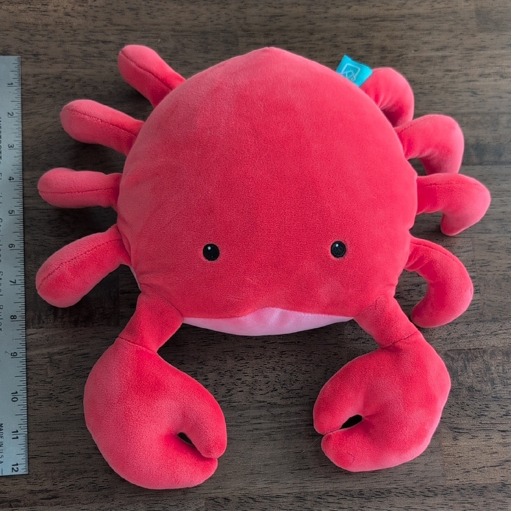 Manhattan Toys Crabby Abby Velveteen